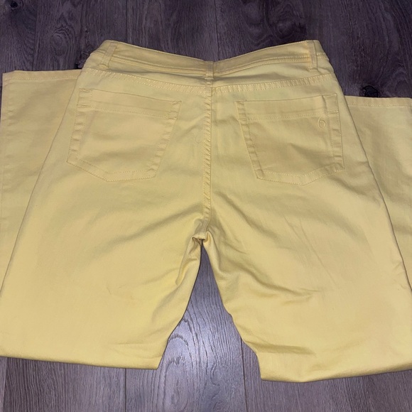 Yellow Ankle Denim Jeans - Picture 5 of 6